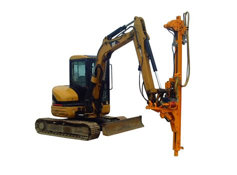 rock drill mini excavator|excavator drill attachment for sale.